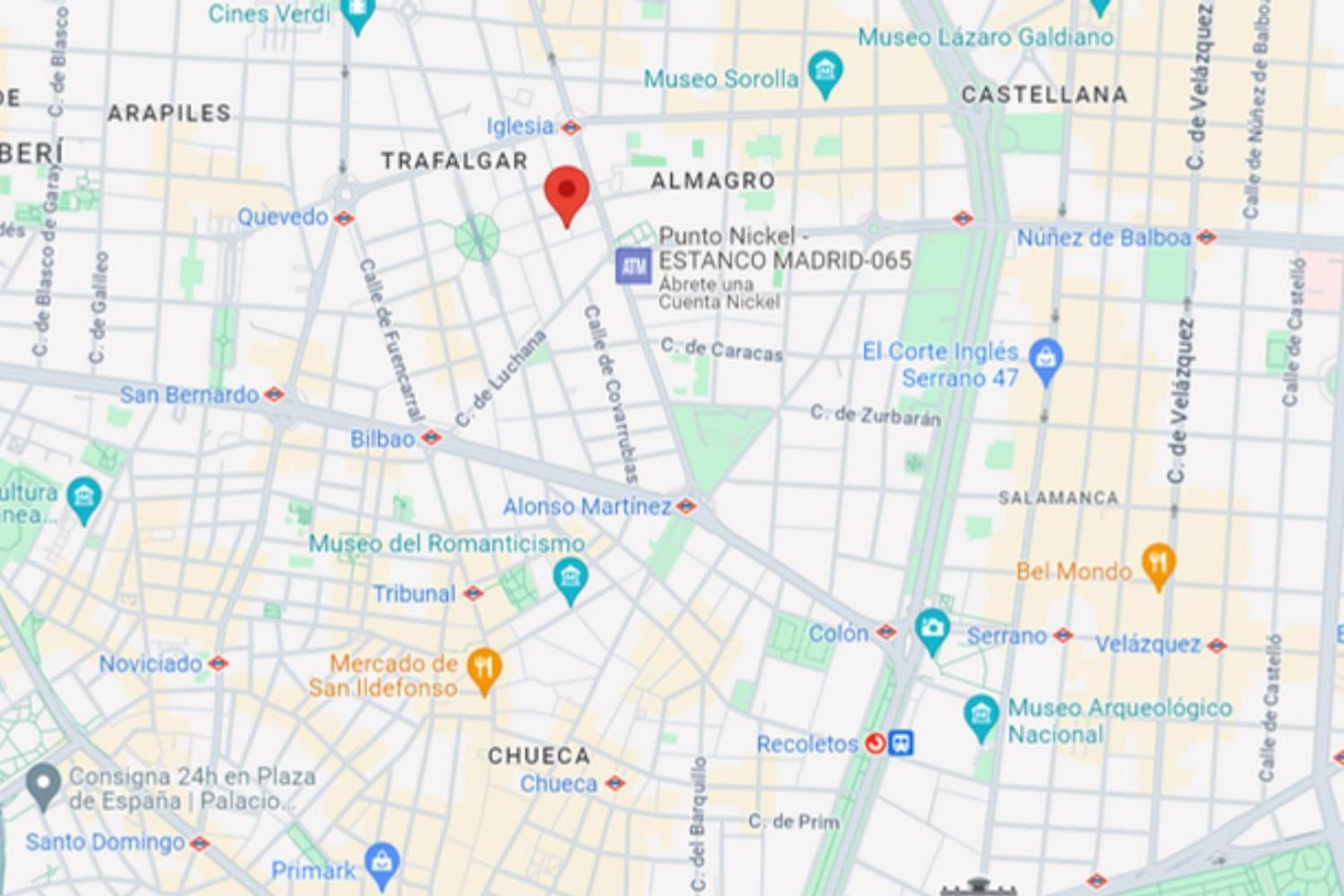 Modern Apt Para 7Pax En Chamberi-Ponzano Madrid Dış mekan fotoğraf